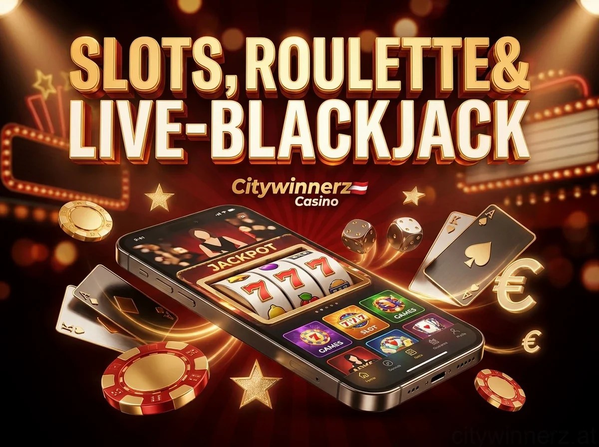 Slots, Roulette& Live-Blackjack